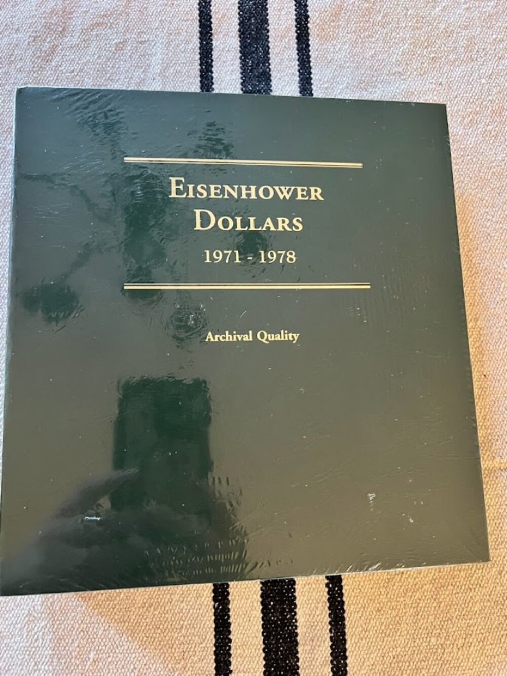Littleton Coin Album EISENHOWER DOLLARS 1971 - 1978 Archival Quality Book LCA11